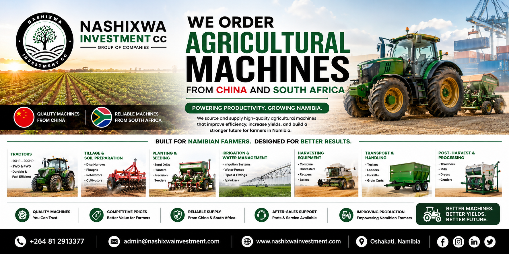 Agriculture & Marine